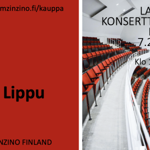 Event 7.2.2026 Lahden Konserttitalo *************************** Lippu 90 €