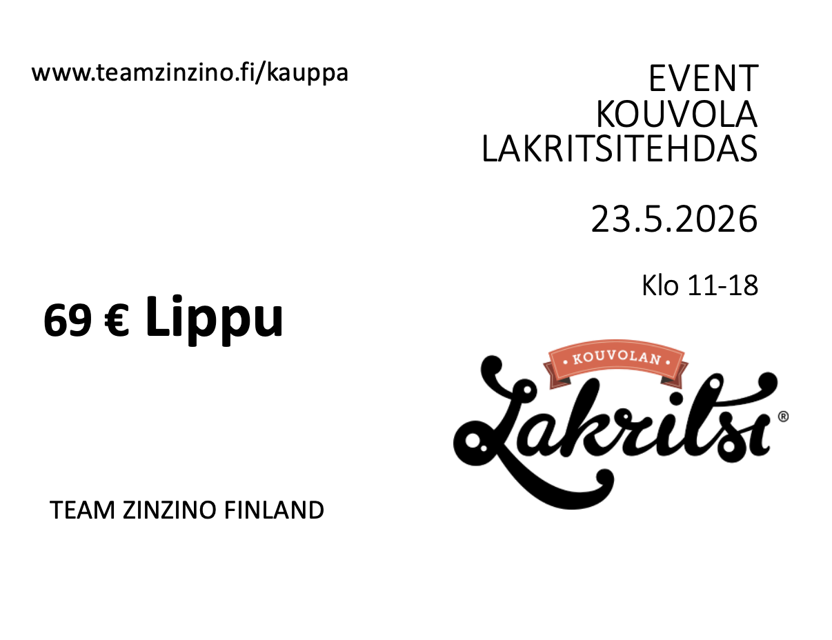 Event 23.5.2026 klo 11-18 KOUVOLA LAKRITSITEHDAS