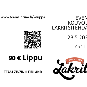 Event 23.5.2026  klo 11-18 KOUVOLA LAKRITSITEHDAS