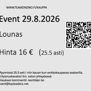 Event Lounas 29.8.2026