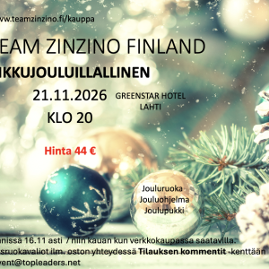 Pikkujouluillallinen 21.11.2026 klo 20